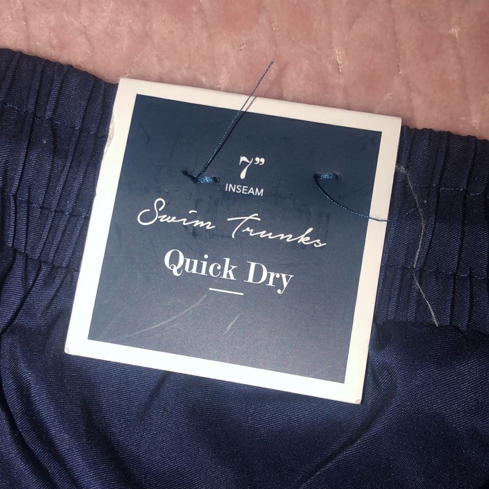Club Room Mens Quick Dry Swim Trunks - Picture 4 of 5